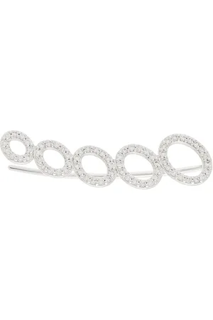 ALINKA 18kt white gold CLOUD diamond right ear cuff