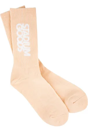 Stadium Goods Logo "Rose " crew socks