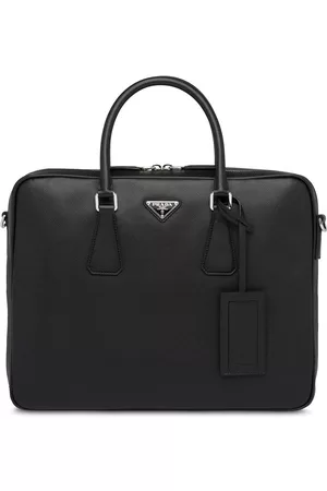 Prada Homem Pastas Negócios & Laptop - Saffiano leather briefcase