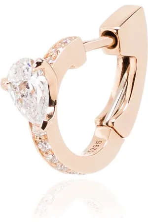 Repossi 18kt rose gold Harvest diamond huggie earring