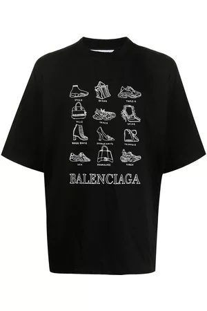 Balenciaga Printed oversized T-shirt