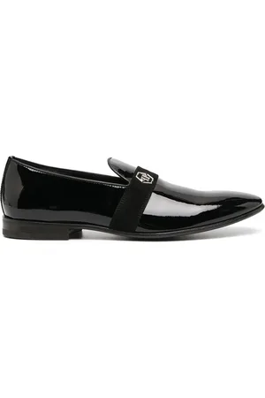 Philipp Plein Hexagon plaque loafers