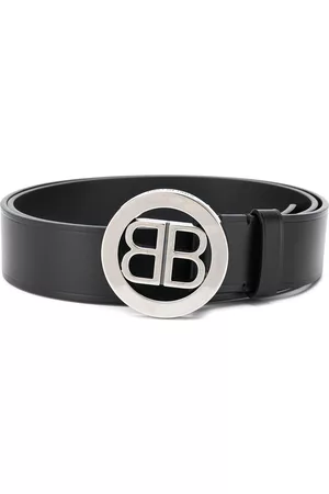 Balenciaga BB logo-plaque belt