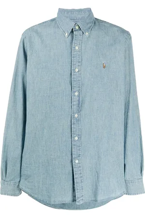 Ralph Lauren Logo-embroidered chambray shirt