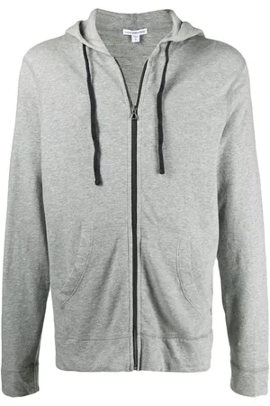 James Perse Vintage cotton zip-front hoodie