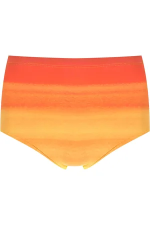 AMIR SLAMA Tie-dye gradient swimming trunks