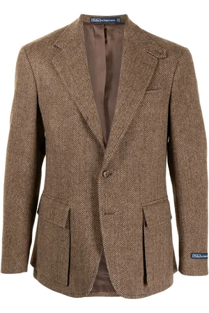 Ralph Lauren Herringbone-pattern sport coat