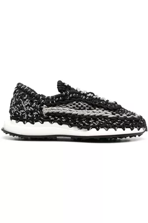 VALENTINO GARAVANI Homem Tops & T-shirts - Crochet low-top sneakers