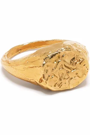Alighieri Aquarius signet ring