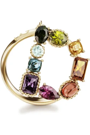 Dolce & Gabbana 18kt yellow Rainbow Alphabet D ring