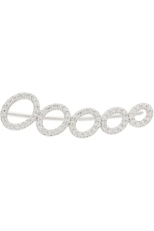 ALINKA 18kt white gold CLOUD diamond left ear cuff