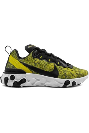 Nike React Element 55 "Speed Yellow/ /White" sneakers