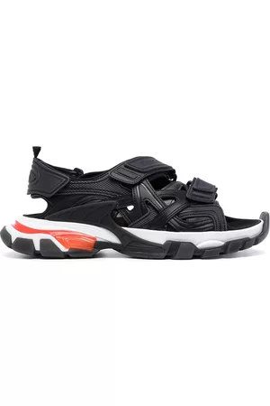 Balenciaga Homem Sandálias - Track panelled sandals