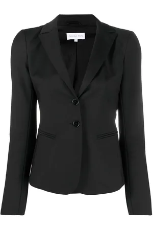 Patrizia Pepe Fitted notched lapel blazer