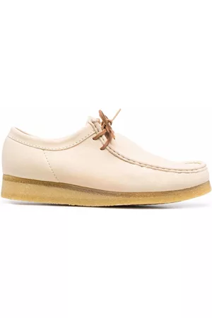 Clarks Wallabee lace-up leather shoes