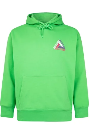 PALACE Tri-Dart "Light Lime" drawstring hoodie