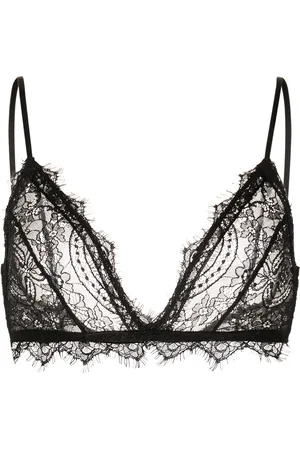 ANINE BING Sheer lace bra