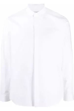 VALENTINO Homem Formal - Concealed front button placket shirt