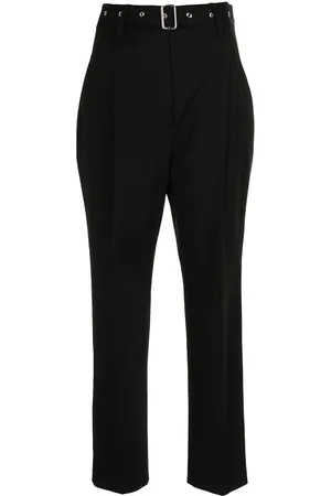 Proenza Schouler Cropped suiting carrot leg trousers