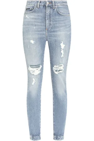 Dolce & Gabbana Audrey distressed skinny jeans