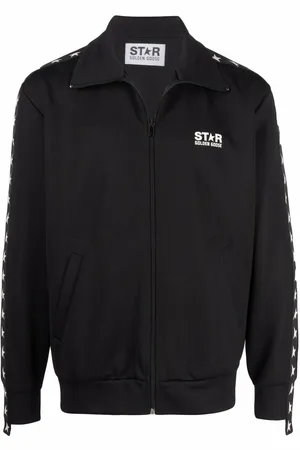 Golden Goose Logo-print zip-fastening jacket