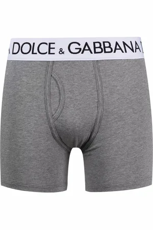 Dolce & Gabbana Logo-waistband boxer trunks