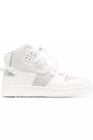 Acne Studios Panelled high-top sneakers