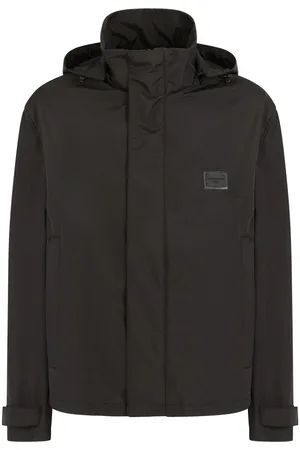 Dolce & Gabbana Logo-tag hooded jacket