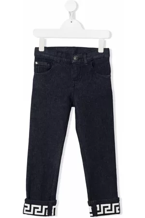 VERSACE Greca slim-cut jeans