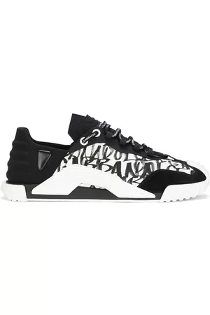 Dolce & Gabbana NS1 logo-graffiti sneakers
