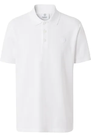 Burberry Monogram-embroidered polo shirt