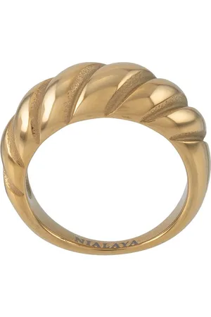 Nialaya Croissant band ring