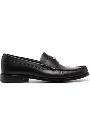 VERSACE Homem Oxford & Moccassins - La Medusa leather loafers
