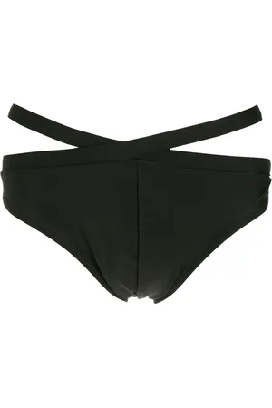 AMIR SLAMA Cut-out swimming trunks