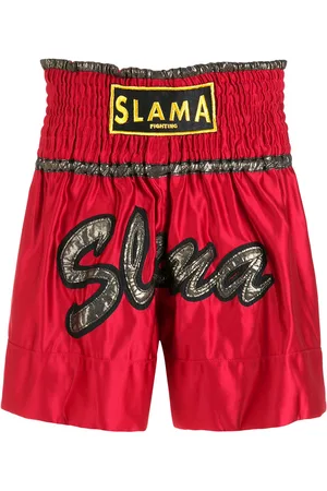 AMIR SLAMA Embroidered Luta shorts