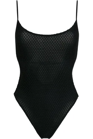AMIR SLAMA Open back swimsuit
