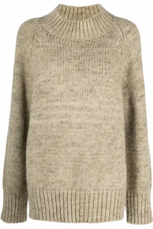 Maison Margiela Roll-neck rib-trimmed jumper