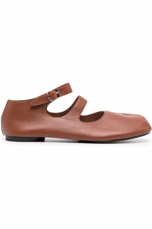 Maison Margiela Tabi leather ballerina shoes