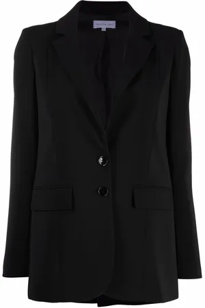 Patrizia Pepe Notched-lapels single-breasted blazer
