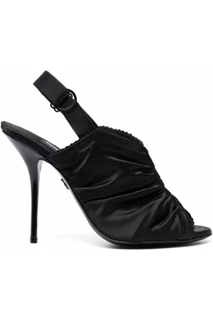 Dolce & Gabbana Ruched stiletto sandals