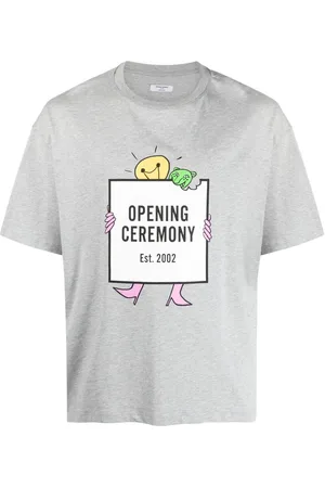 Opening Ceremony Light bulb box logo print T-shirt