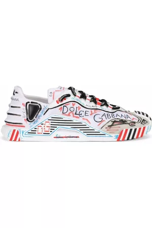 Dolce & Gabbana Graffiti logo print sneakers