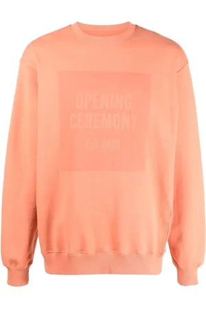 Opening Ceremony Box logo cotton sweatshirt