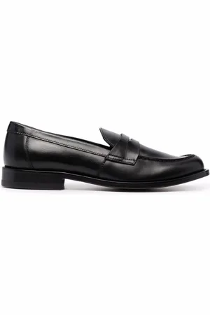 Scarosso Harper leather penny loafers