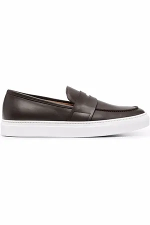 Scarosso Alberto leather penny loafers