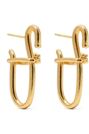 Alighieri Sculptural-design butterfly-clasp earrings