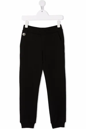 Philipp Plein Crystal logo jogging trousers