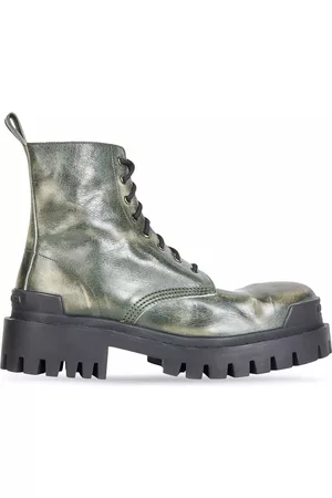 Balenciaga Strike leather ankle boots