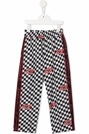 OFF-WHITE Chessboard track pants