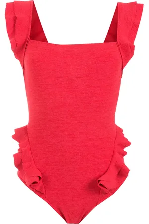 CLUBE BOSSA Barbette ruffled swimsuit